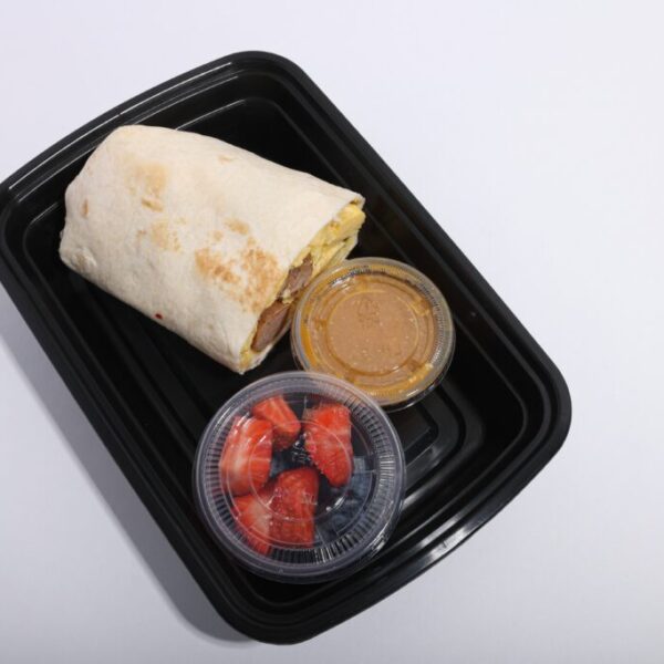 Chicken Sausage Breakfast Burrito