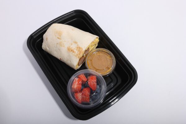 Chicken Sausage Breakfast Burrito