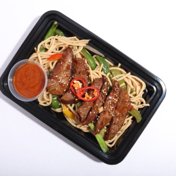 Mongolian Steak Noodles