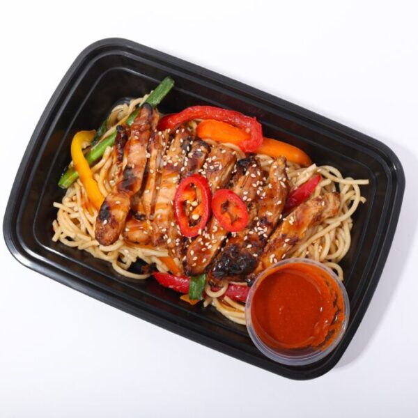 Mongolian Chicken Noodles