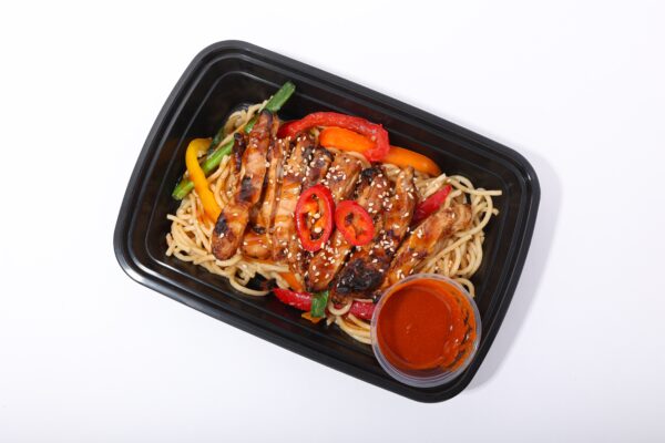 Mongolian Chicken Noodles